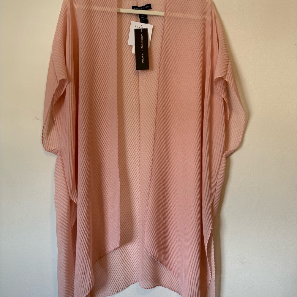 Adrienne Vittadini Blush Kimono Onesize - Picture 1 of 4